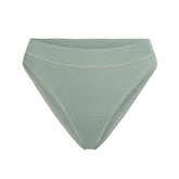 COTTON JERSEY CHEEKY TANGA | MINERAL