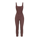 POWER MESH SHAPEWEAR CATSUIT | COCOA