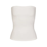 COTTON JERSEY TUBE TOP | MARBLE
