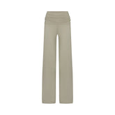 NikeSKIMS STRETCH KNIT FOLDOVER WIDE LEG PANT | DUNE