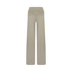NikeSKIMS STRETCH KNIT FOLDOVER WIDE LEG PANT | DUNE