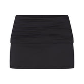 NikeSKIMS AIRY DRI-FIT™ FOLDOVER SKORT | OBSIDIAN