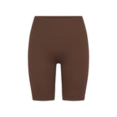 NikeSKIMS MATTE 7" BIKER SHORT | DARK SEPIA