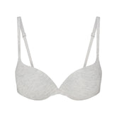 EVERYDAY COTTON ULTIMATE TEARDROP PUSH-UP BRA | LIGHT HEATHER GREY