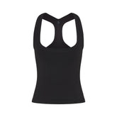 NikeSKIMS VINTAGE SEAMLESS RACERBACK TANK | OBSIDIAN