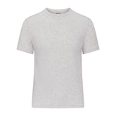 SKIMS COTTON RIB MENS T-SHIRT | LIGHT HEATHER GREY
