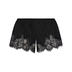 SILK LACE SHORT | ONYX