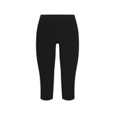REFINED KNIT CAPRI | OBSIDIAN