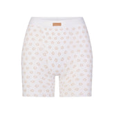 COTTON RIB BOXER | OCHRE HORSESHOE PRINT