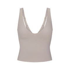 NikeSKIMS STUDIO STRETCH PLUNGE TANK | LINEN