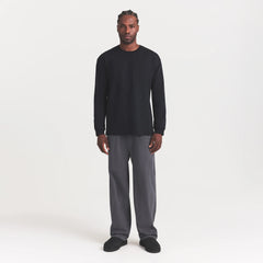 WOVEN MENS PULL-ON PANT | ASH