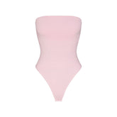 SMOOTH LAYERS STRAPLESS BODYSUIT | PEONY