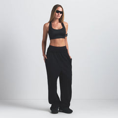 NikeSKIMS SHINE RACERBACK BRA | OBSIDIAN
