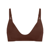 WIRELESS FORM T-SHIRT DEMI BRA | COCOA