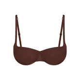 SKIMS ULTIMATE BALCONETTE PUSH-UP BRA | COCOA
