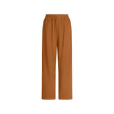COTTON JERSEY WIDE LEG PANT | CHAI