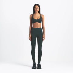 NikeSKIMS MATTE SHAPING SCOOP BRA | DARK TEAL