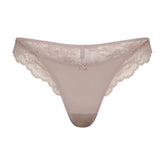 SKIMS LACE THONG | FAWN
