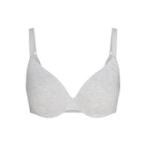 EVERYDAY COTTON FULL COVERAGE BRA | LIGHT HEATHER GREY