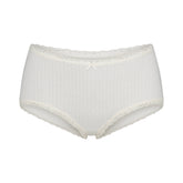 LIGHTWEIGHT COTTON POINTELLE LACE BOY SHORT | MARBLE TONAL