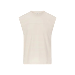 HEAVYWEIGHT COTTON MENS CROPPED MUSCLE TANK | BUFF