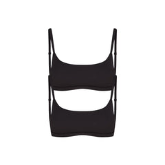FITS EVERYBODY SCOOP BRALETTE 2-PACK | ONYX