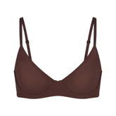 FITS EVERYBODY UNLINED DEMI BRA | COCOA