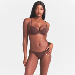 EVERYDAY COTTON BIKINI | COCOA HEATHER