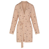 SOFT LOUNGE ROBE | MICA MINI HEART HALFDROP