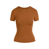 COTTON JERSEY T-SHIRT | CHAI