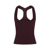 NikeSKIMS VINTAGE SEAMLESS RACERBACK TANK | CURRANT