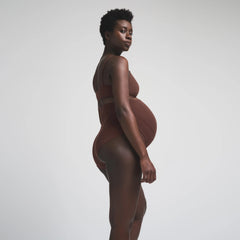 FITS EVERYBODY MATERNITY BANDED HIGH-WAISTED BRIEF | COCOA