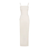 VETTESE X SKIMS SHEER MODAL LONG DRESS | ECRU