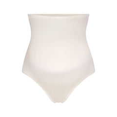 COTTON JERSEY MATERNITY HIGH-WAISTED THONG | MARBLE