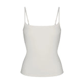 COTTON JERSEY SCOOP NECK CAMI | MARBLE