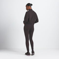 NikeSKIMS MATTE TRICOT TRACK JACKET | DARK ROAST