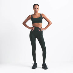 NikeSKIMS MATTE KNEE GRIP 26" LEGGING | DARK TEAL