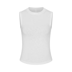 WORN IN JERSEY HIGH CREW TANK | SNOW