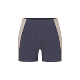 NikeSKIMS MATTE SHINE MIX 2" SHORT | DEEP ROYAL AND STONE