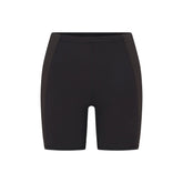 NikeSKIMS MATTE SHINE MIX 5" BIKER SHORT | OBSIDIAN AND IGNEOUS