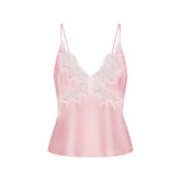 SILK LACE CAMI | PEONY TONAL