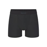 SKIMS COTTON MENS 3" BOXER BRIEF | ONYX