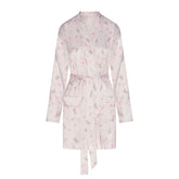 WOVEN SHINE ROBE | BARELY PINK SNACK BAG