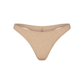 EVERYDAY COTTON THONG | CLAY HEATHER