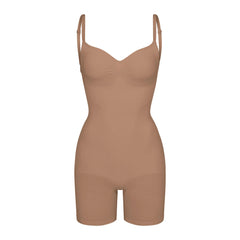 SEAMLESS SCULPT LOW BACK MID THIGH BODYSUIT | SIENNA