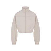 NikeSKIMS WOVEN NYLON CROP JACKET | STONE