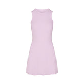 COTTON RIB TANK DRESS | SUGAR PLUM