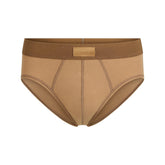 SKIMS COTTON MENS BRIEF | RUSSET