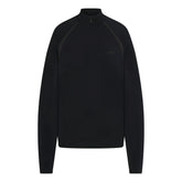 NikeSKIMS STRETCH KNIT LONG SLEEVE HALF ZIP | OBSIDIAN