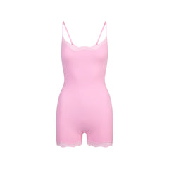 FITS EVERYBODY LACE ONESIE | BUBBLE GUM TONAL